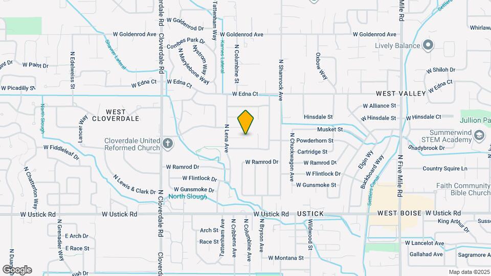 10935 W Powderhorn Ct Map and Location Details