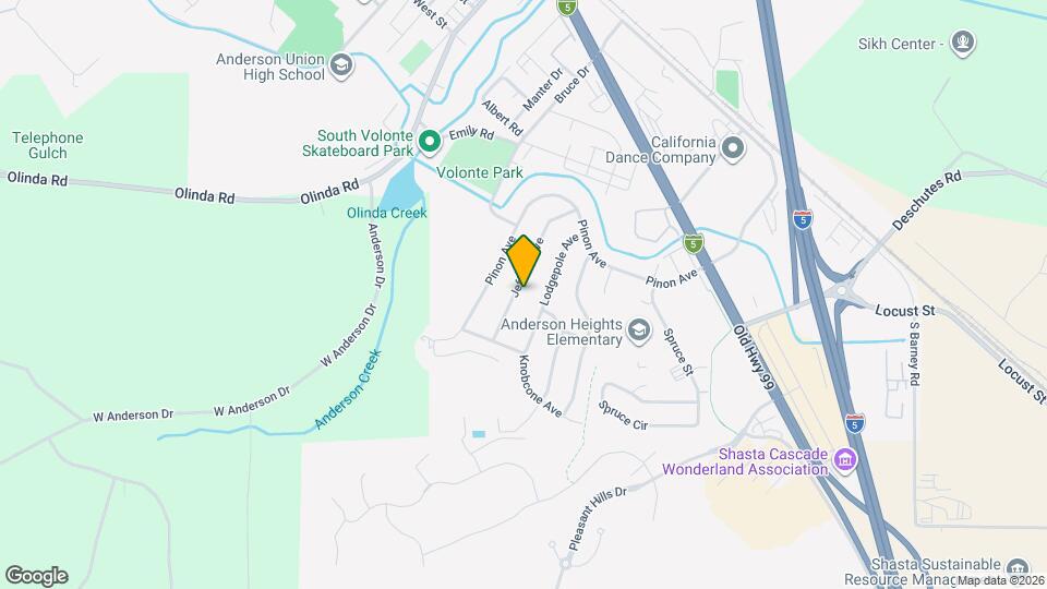 1411 Jeffries Ave Map and Location Details