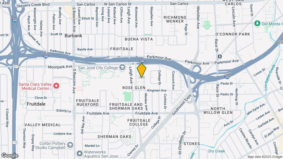 691 Menker Ave Map and Location Details