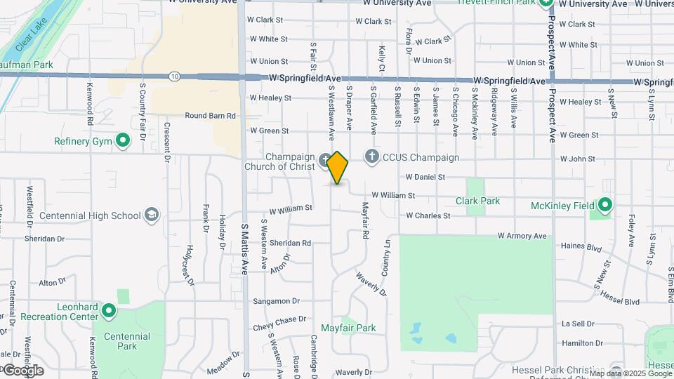 804 S Westlawn Ave Map and Location Details