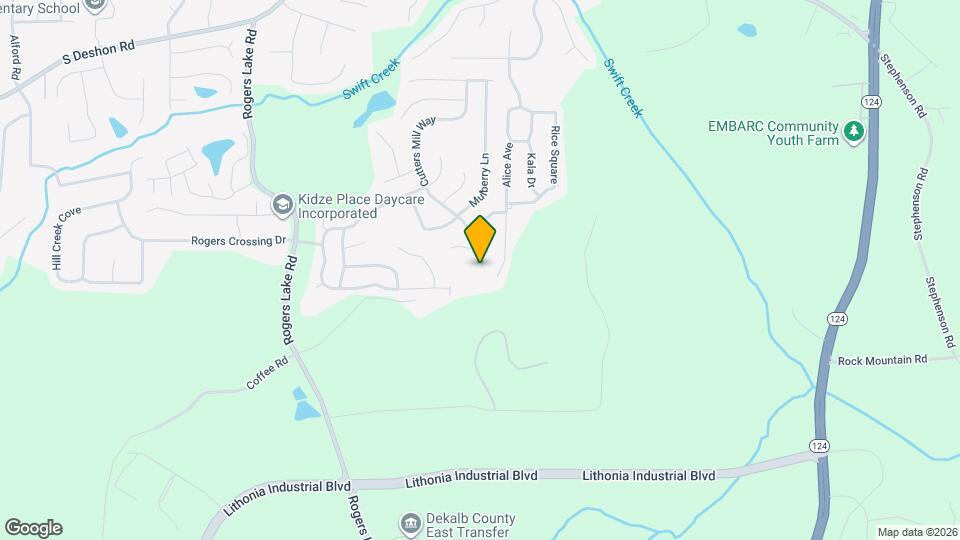 1997 Cutters Mill Way Mapa y Detalles de la Ubicación