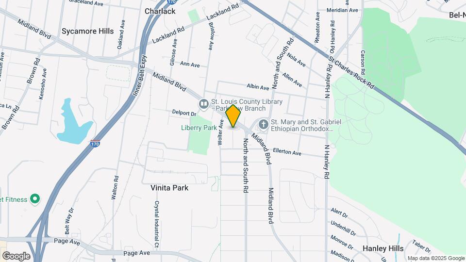 2417 Penfield Ave Map and Location Details