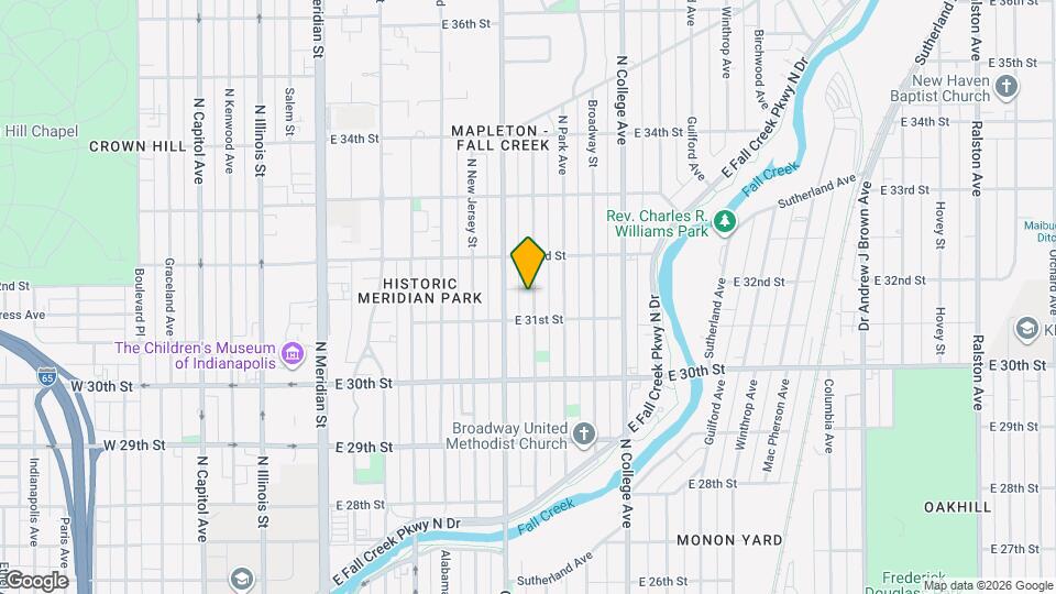 3122 Ruckle St Map and Location Details