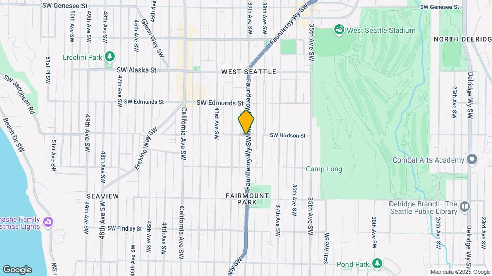 3901 SW Hudson St Map and Location Details
