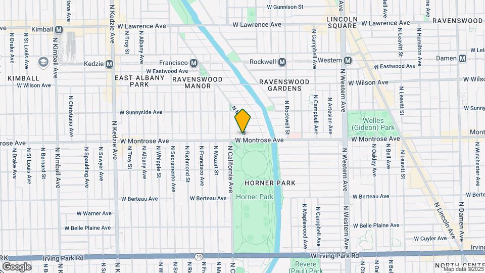 2736 W Montrose Ave, Unit 2E Map and Location Details