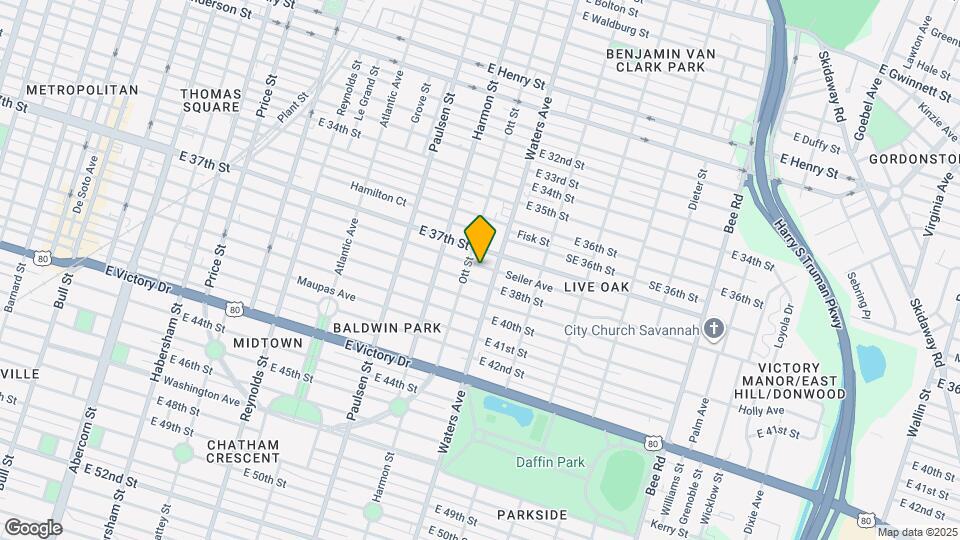 1013 Seiler Ave Map and Location Details