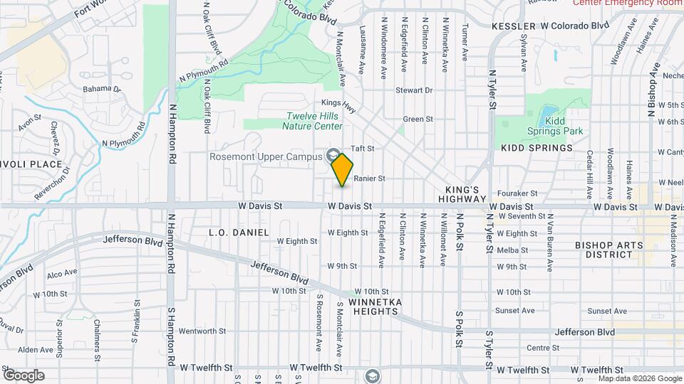600 N Montclair Ave, Unit D Mapa y Detalles de la Ubicación
