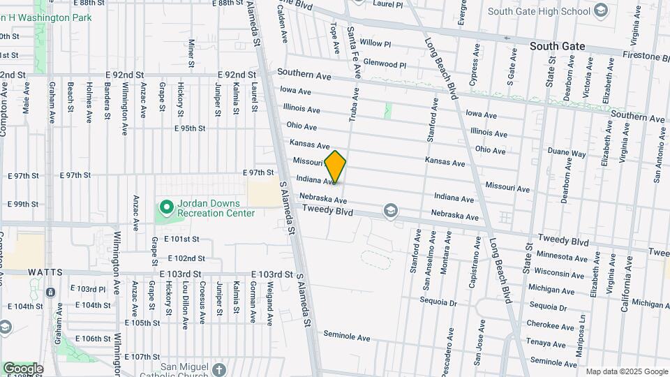 2568 Indiana Ave Mapa y Detalles de la Ubicación