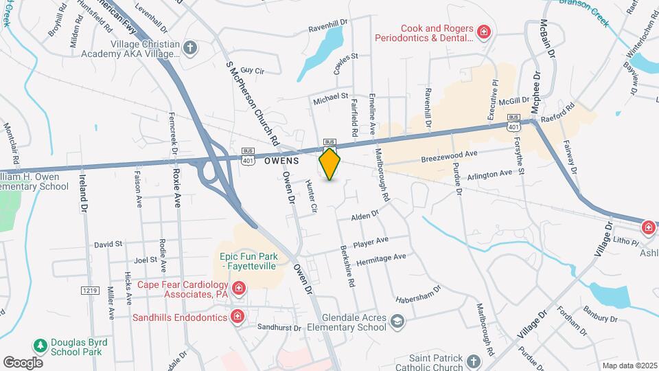 1016 Ancestry Dr Map and Location Details