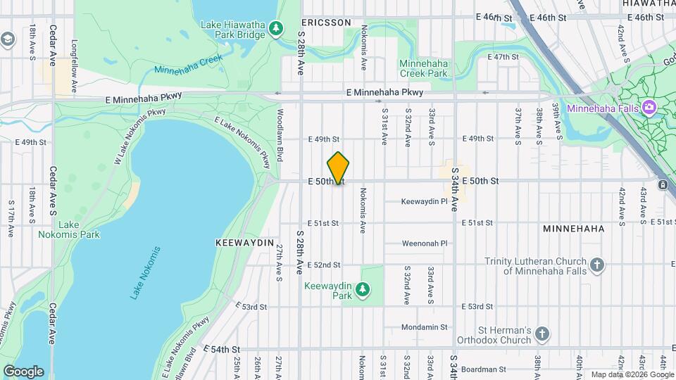 5006 30th Ave S Map and Location Details