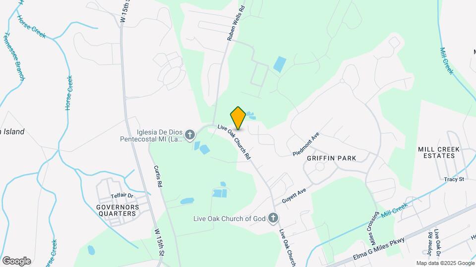 771 Live Oak Church Rd Map and Location Details