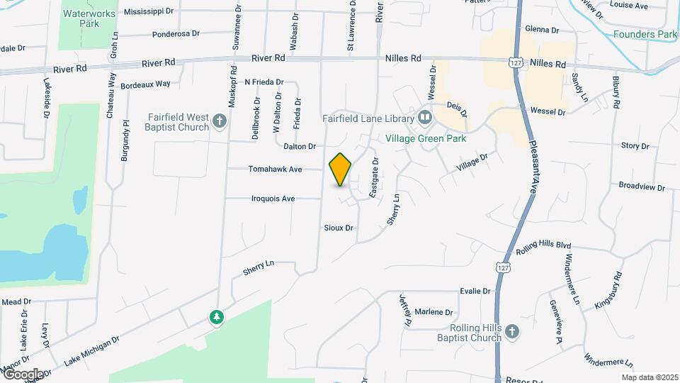 5437 Southgate Blvd Mapa y Detalles de la Ubicación