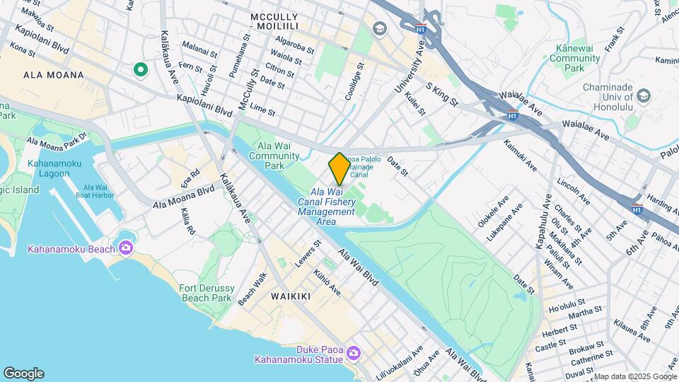 2444 Hihiwai St Map and Location Details