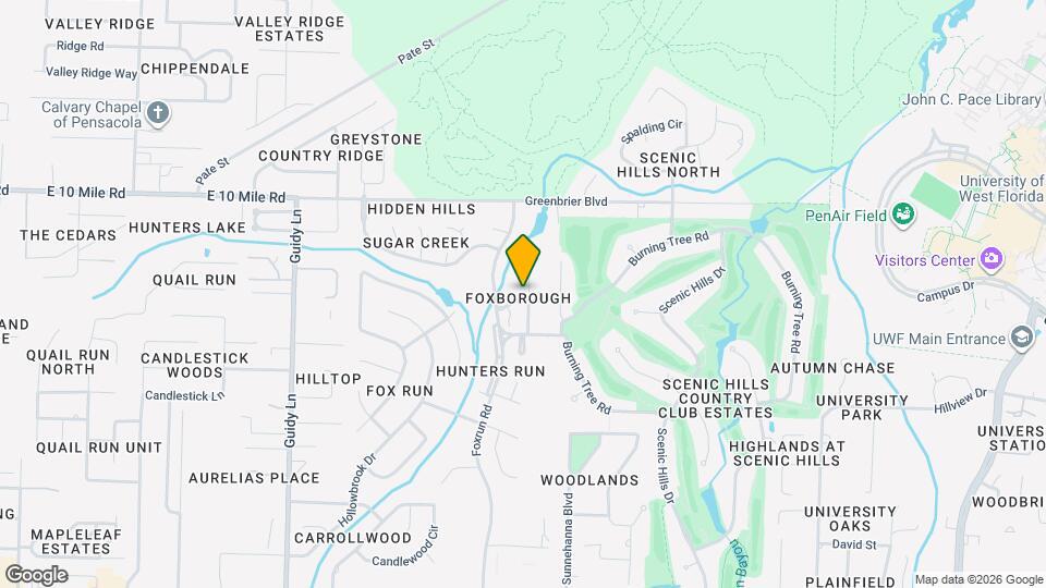 10133 Vixen Pl Map and Location Details