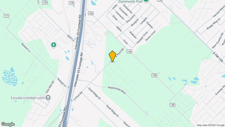 104 Texas Agate Dr Map and Location Details