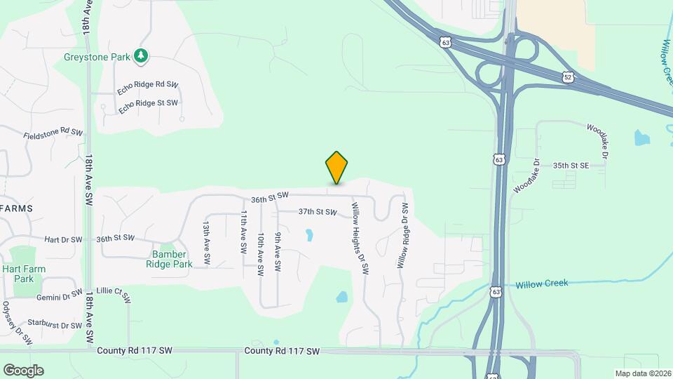 627 36th St SW Map and Location Details