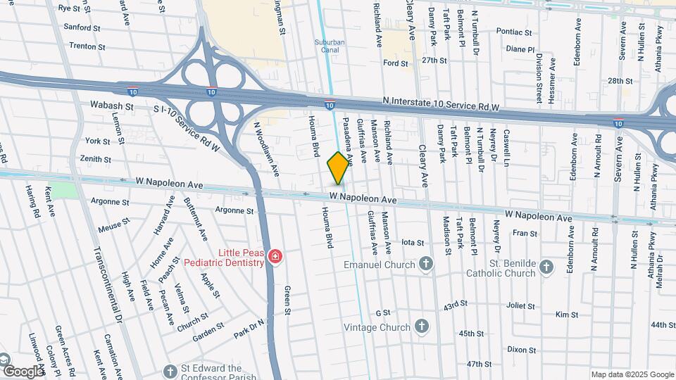 4204 Eureka St Map and Location Details