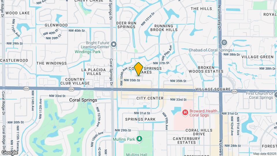 10221 NW 35th St Map and Location Details
