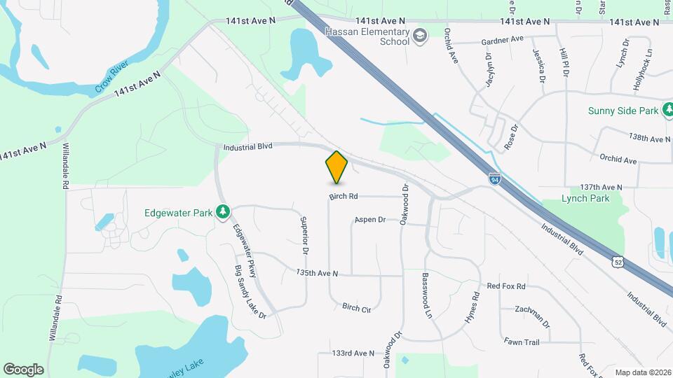 23684 Birch Rd Map and Location Details