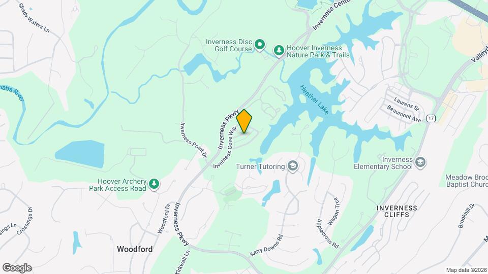 1543 Inverness Cove Ln Map and Location Details