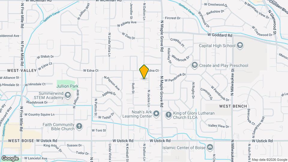 3835 N Jackie Ln Map and Location Details