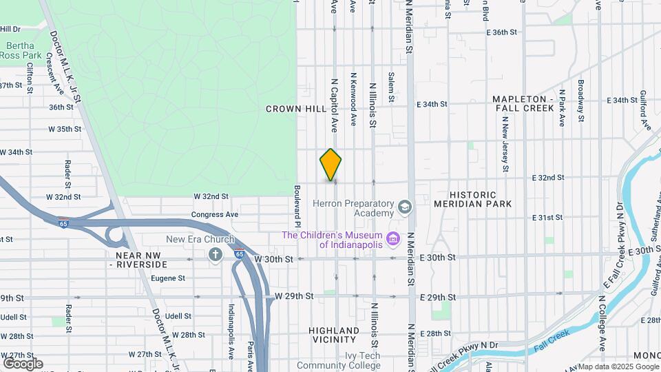 3178 N Capitol Ave Map and Location Details