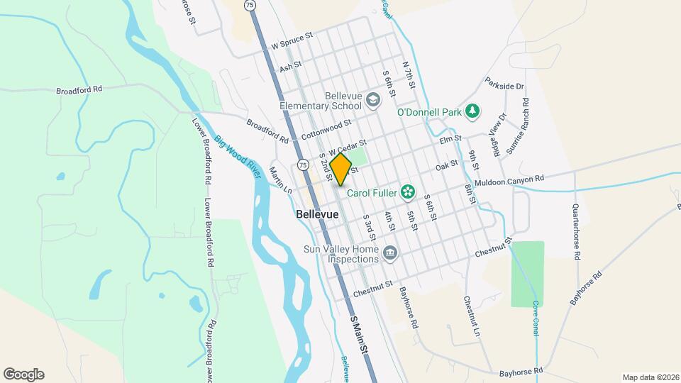 117 S 2nd St Map and Location Details