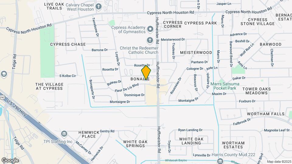 13834 Fleur De Lis Blvd Map and Location Details