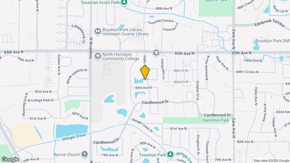 8317 Idaho Ave N Map and Location Details