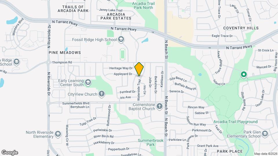 8145 Waterside Trail Map and Location Details