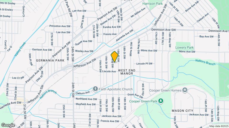 1319 18th Way SW Map and Location Details