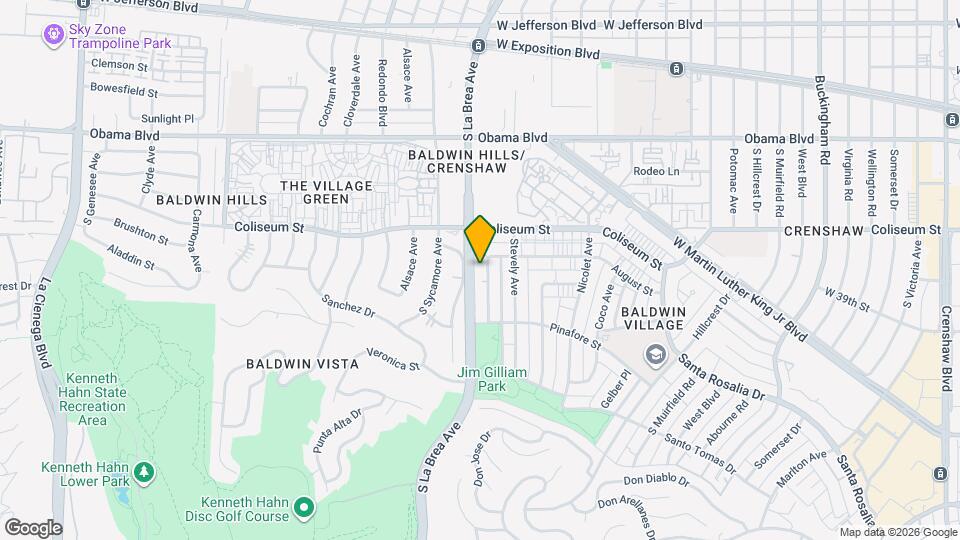 3849 Gibraltar Ave Map and Location Details