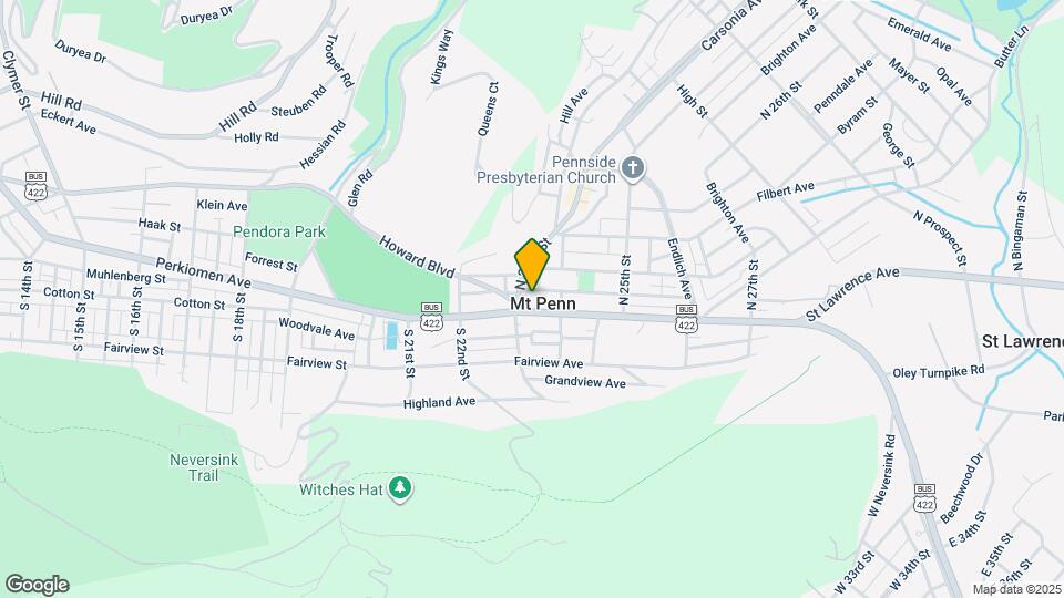 2311 Perkiomen Ave Map and Location Details