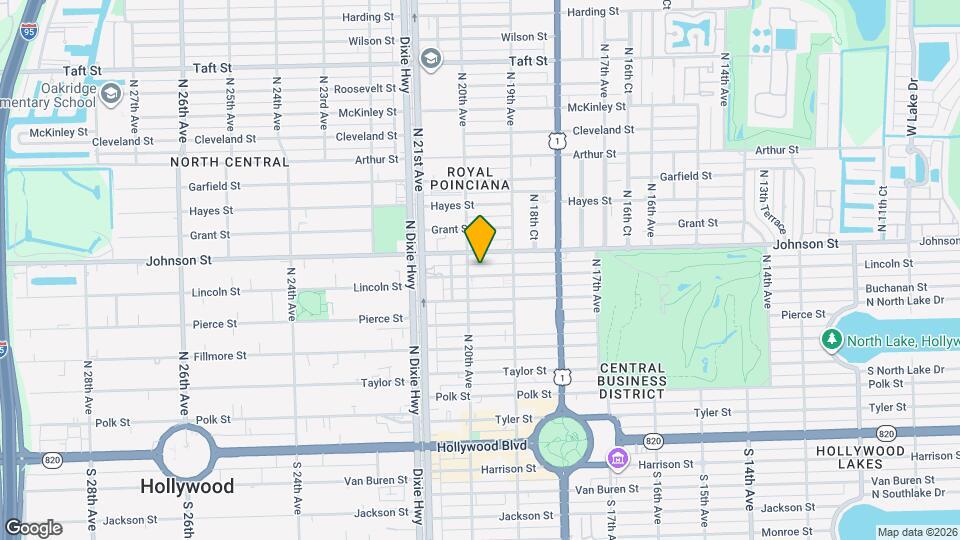 1947 Lincoln St Map and Location Details