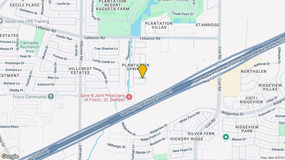 11425 Rio Secco Rd Mapa y Detalles de la Ubicación