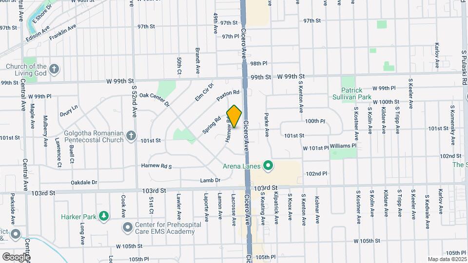 10041 Harnew Rd E Map and Location Details