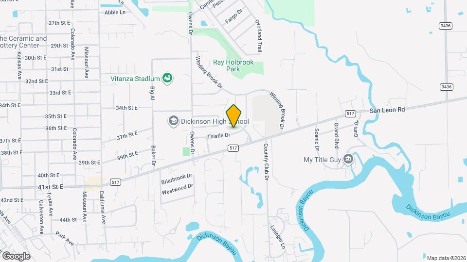 3908 Redstem Ct Map and Location Details