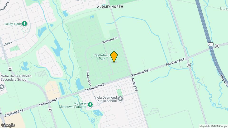 11 Barden Crescent Map and Location Details