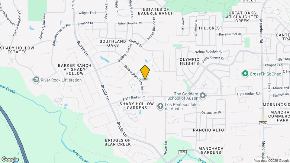 11908 Battle Bridge Dr Map and Location Details