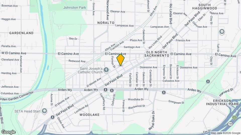 1914 El Monte Ave Map and Location Details