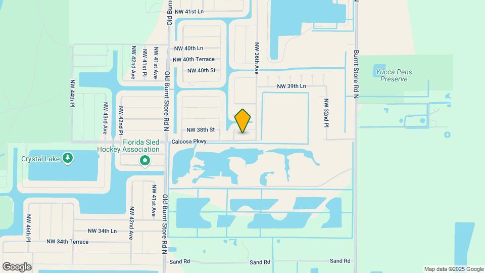 3615 Caloosa Pkwy Map and Location Details