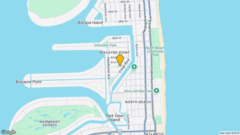 840 80th St Map and Location Details