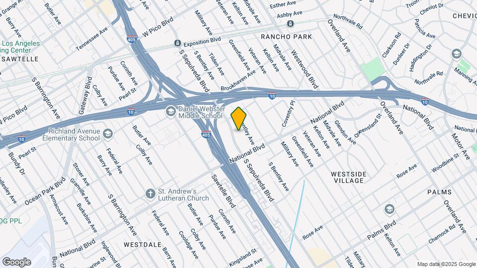 2900 S. Sepulveda Blvd Map and Location Details
