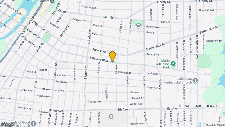 783 E Galena Blvd Map and Location Details