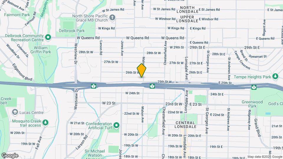 2501 Mahon Av Map and Location Details