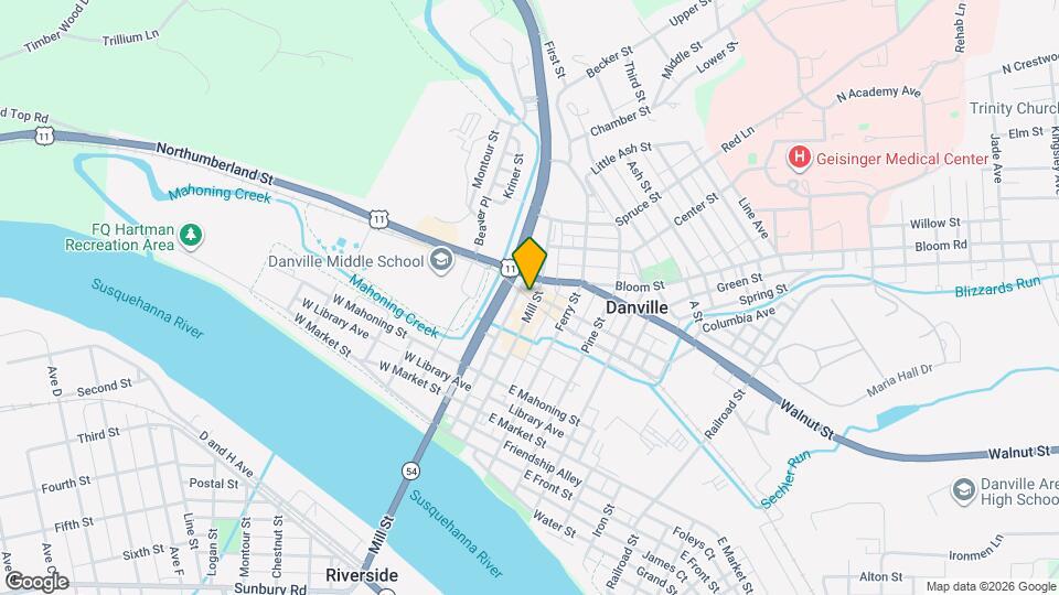 583 Mill St, Unit 201 Map and Location Details