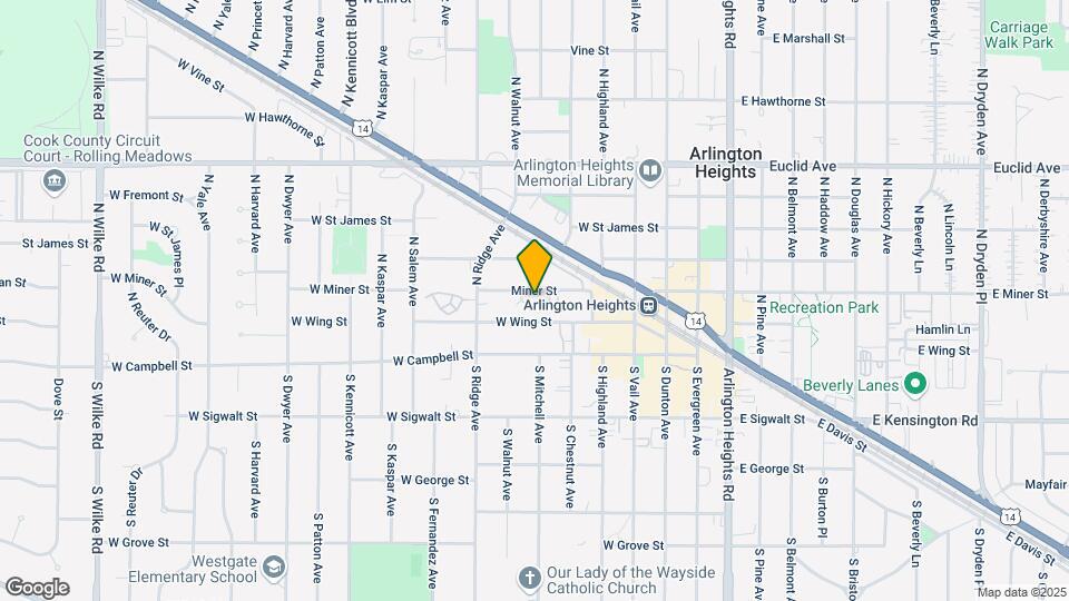 417 W Miner St, Unit 9 Map and Location Details