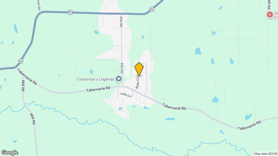 100 Belle Cir Mapa y Detalles de la Ubicación