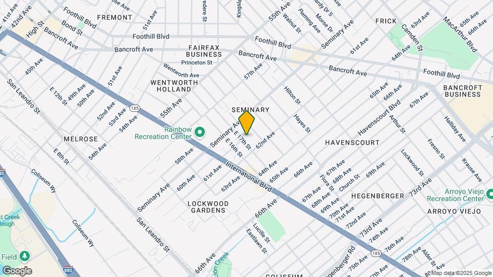 6102 E 17th St Mapa y Detalles de la Ubicación