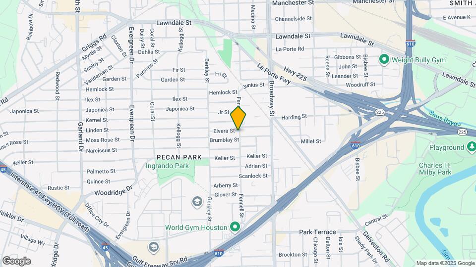 7832 Elvera St Map and Location Details